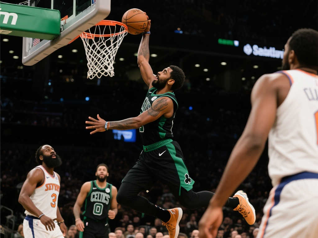 [流言板]布朗内线突破拉杆得分，朱俊龙抢断快攻单臂暴扣